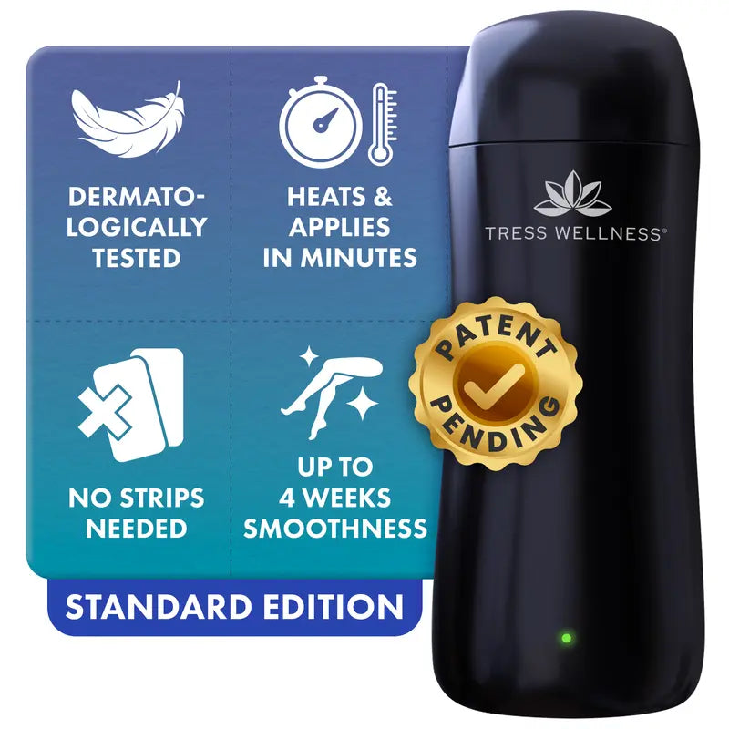 Hard Wax Roller for Body Hair Removal Roll On Wax Kit for Women Dermatologically Tested