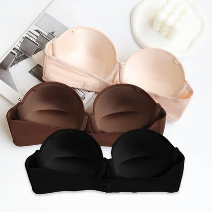 Gathered Anti-slip Plus-size Bras For European And American Export Markets
