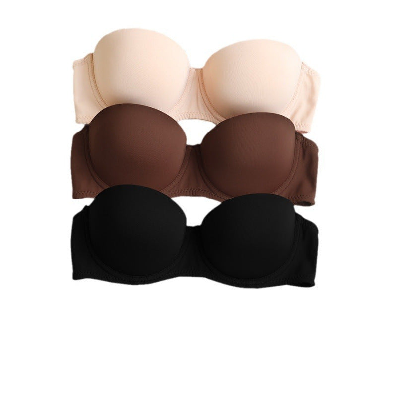 Gathered Anti-slip Plus-size Bras For European And American Export Markets