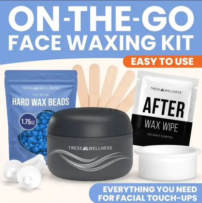 Easy to Use Nose & Brow Wax Kit for Women & Men