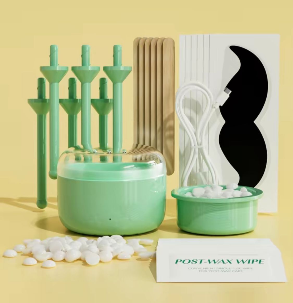 Easy to Use Nose & Brow Wax Kit for Women & Men
