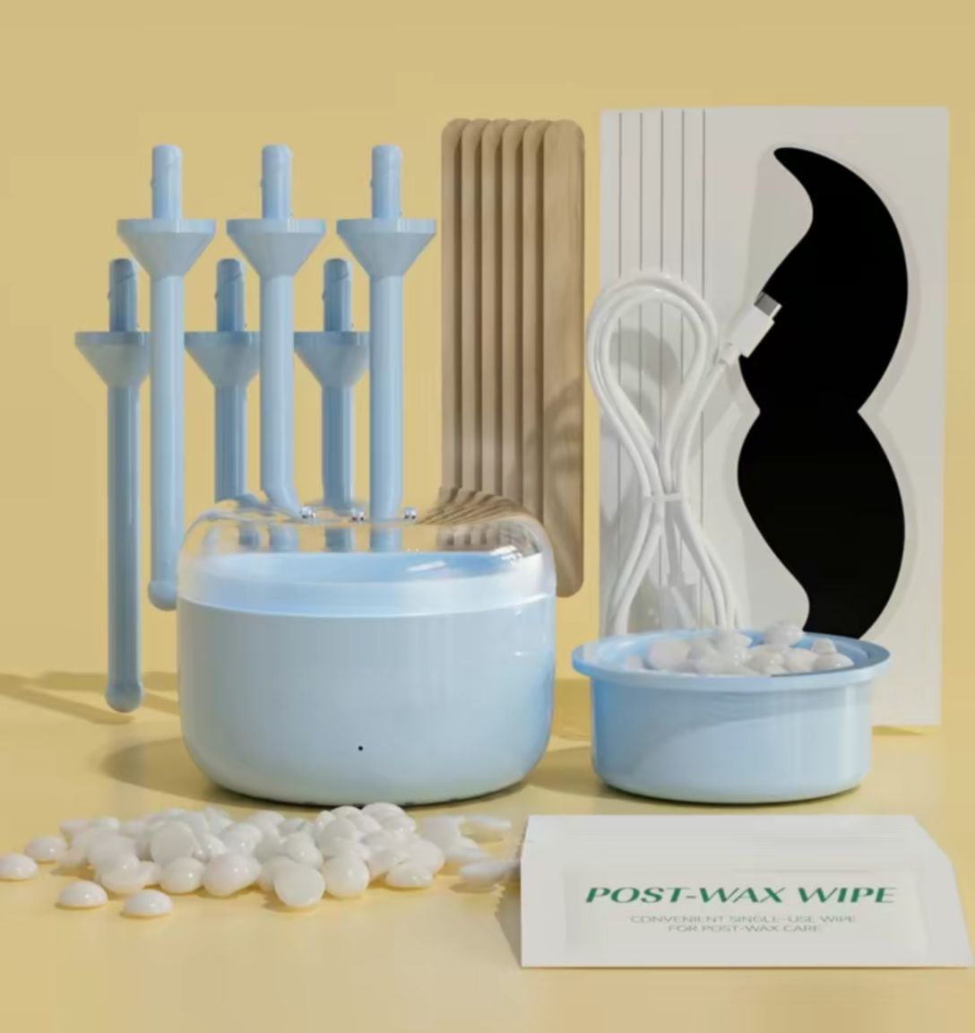 Easy to Use Nose & Brow Wax Kit for Women & Men