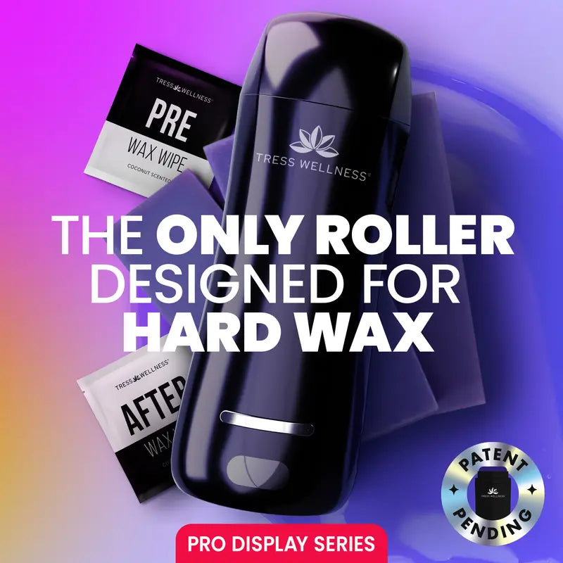 Hard Wax Roller for Body Hair Removal Roll On Wax Kit for Women Dermatologically Tested